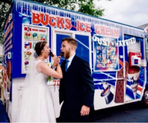 Bucks Ice Cream Truck Weddings